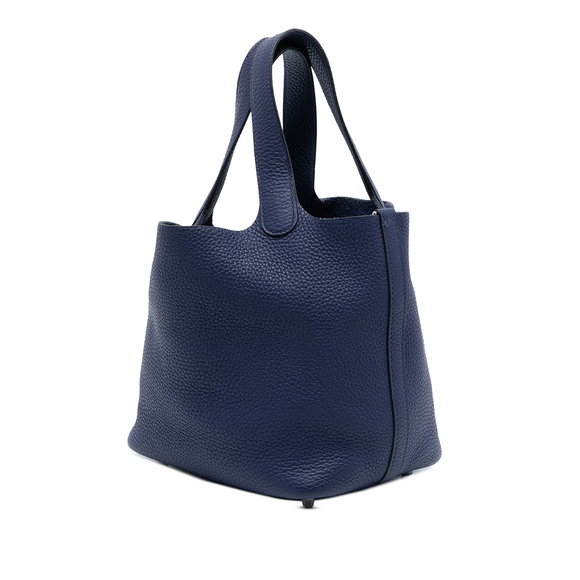 Pre-Loved Hermes Clemence Picotin Lock 18 - Picture 2 of 7